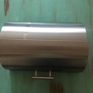Stainless steel bread box